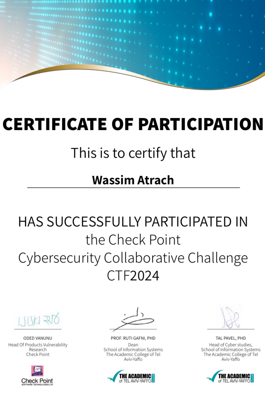 Certificate 1